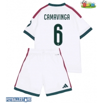 Real Madrid Eduardo Camavinga #6 Hjemmedraktsett Barn 2026-27 Kortermet (+ Korte bukser)